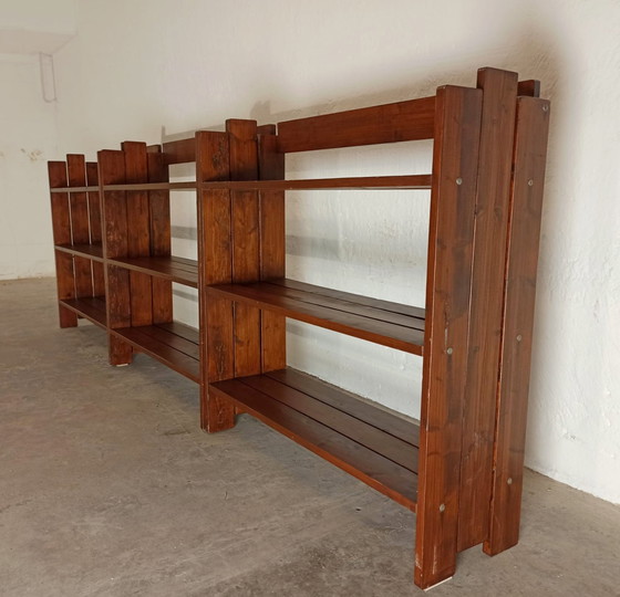 Image 1 of 3 librerie vintage in legno