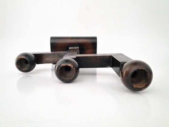 Kandelaar Set Art Deco – Kandelaars en kaarsen, Wood (photo 11 of 17)