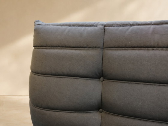 Image 1 of Togo 2-zitsbank - Ligne Roset - Antracietgrijs