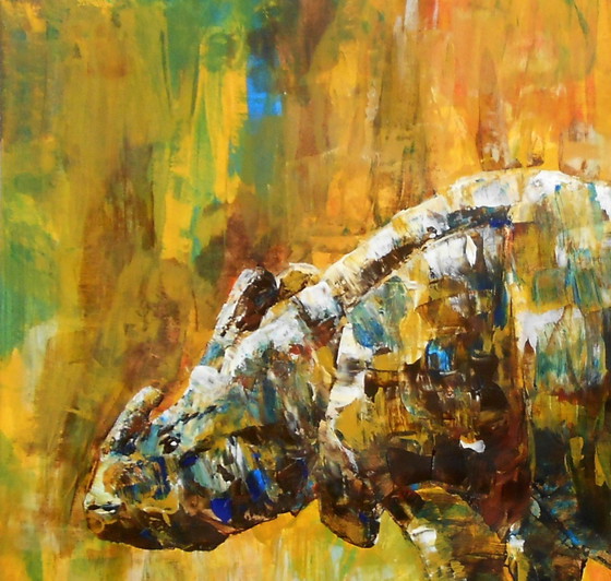 Image 1 of Toujours debout et fort (peint à la main)