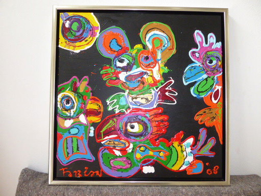 Pintura acrílica fabiana