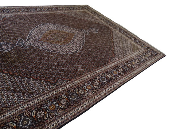 Image 1 of Tabriz Mahi - 350 x 249 cm - Wolle und Seide auf Baumwolle - Handgeknüpft