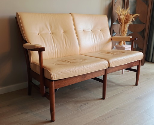 Prachtig vintage Deens Design bank Farstrup Møbler