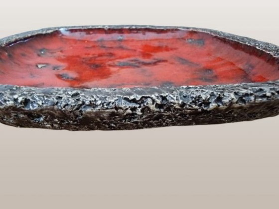 Mid-century ceramic bowl Jan van Erp Brutalist (photo 2 of 6)