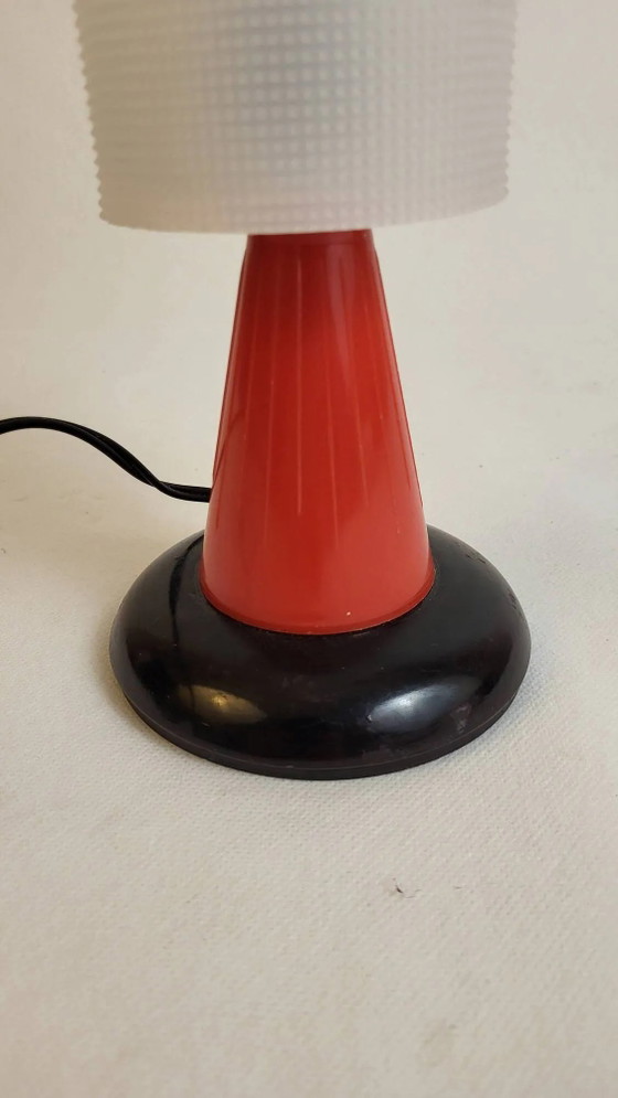 Lampada Rockabilly anni '50-'60 (*2) – Lampade da tavolo, Metal, Plastic, Vintage (photo 7 of 12)