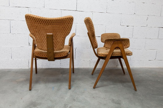 Image 1 of Coppia di poltrone di Roger Landault, edizione ABC degli anni '50