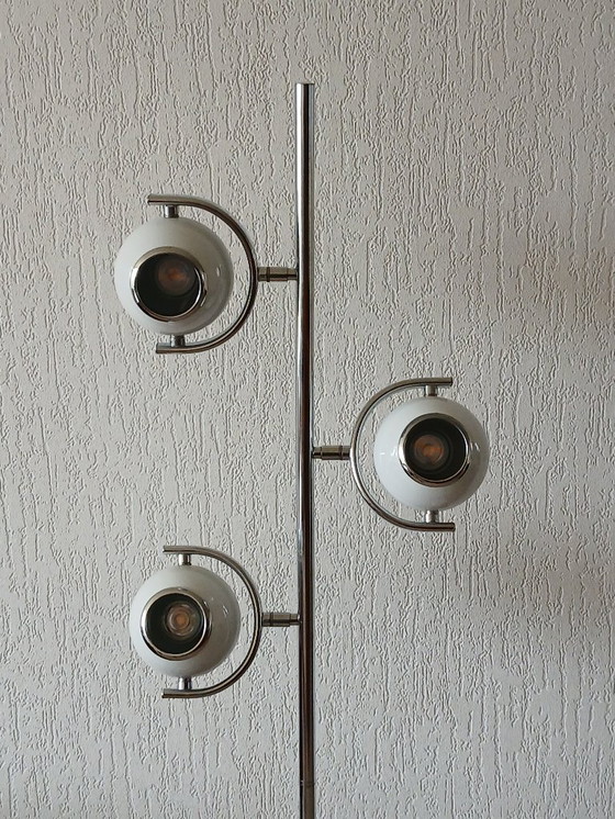 Image 1 of Vloerlamp – Bollenlamp – Vintage 