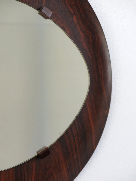 Mirror with wooden frame, Italy, 1960s – Italian Design (photo 3 of 12)