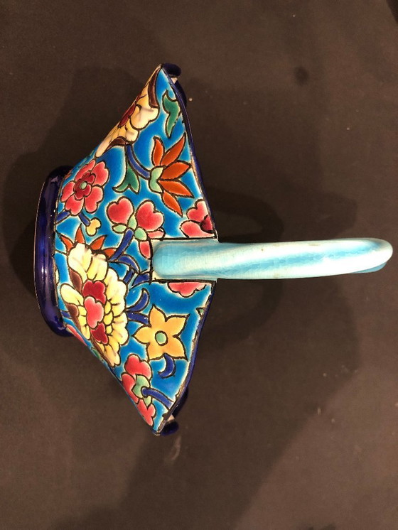 Image 1 of Panier - Emaux De Longwy 