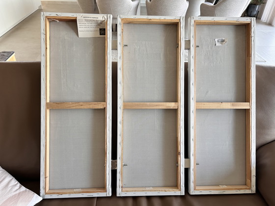 Image 1 of Modernes Triptychon auf Leinen