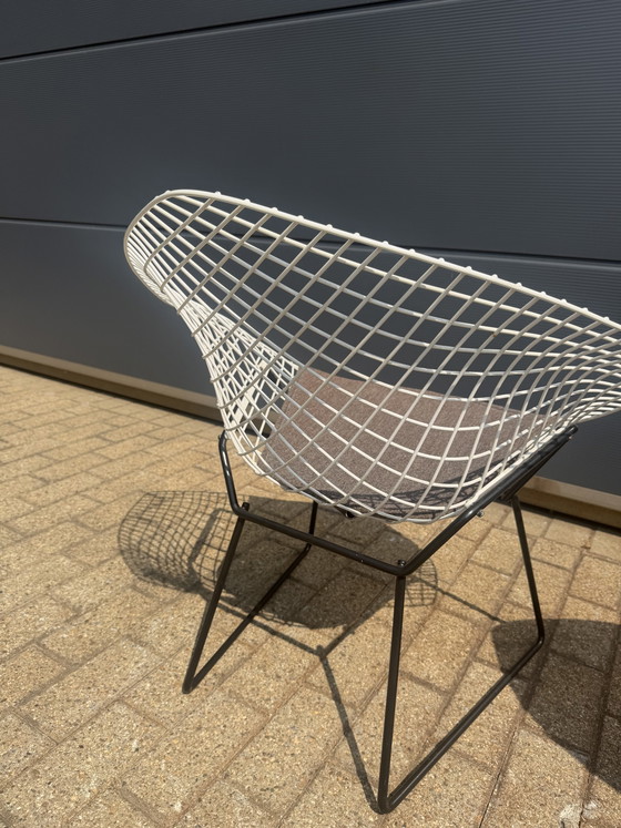 Originele Vintage Knoll Bertoia Diamand Chair TOPstaat!! – Fauteuils, Metal, Textile (photo 9 of 14)