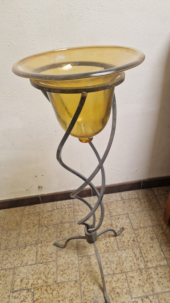 Image 1 of Antique pedestal vase