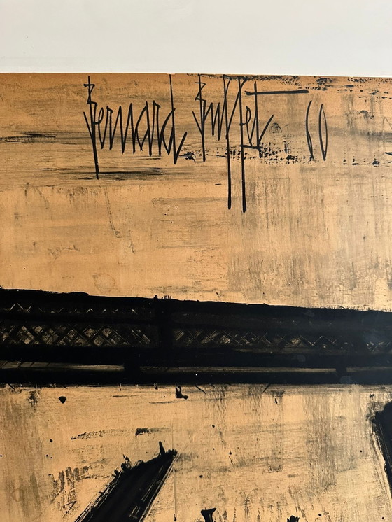 Image 1 of Bernard Buffet painting Tower Bridge London