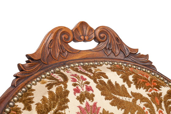 Image 1 of Walnut loveseat, 1930