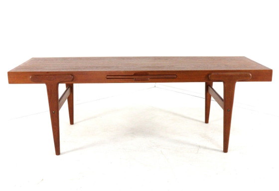 Ejvind A Johansson voor Ivan Gern salontafel met dienblad vintage Deens design – Wood (photo 7 of 23)