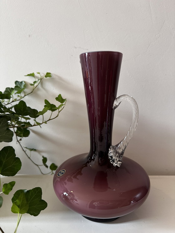 Image 1 of Murano Glass Vintage Vase