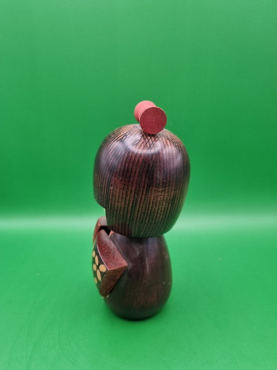 Cute Yukata de Hana Kokeshi by Kojo Tanaka – Decorative Objects, Wood (photo 5 of 7)