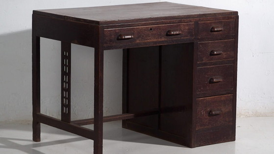 Antique Japanese desk - Showa Period (c. ) #40 (photo 3 of 40)