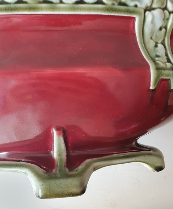 Image 1 of Jardinière De Bruyn (Fives-Lille) - Art Nouveau/36 cm