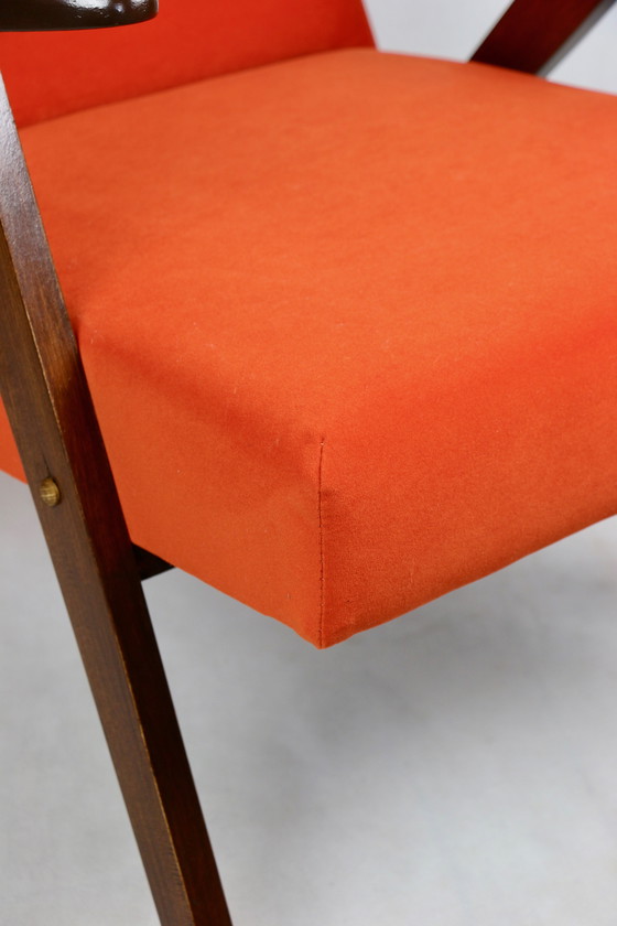 Image 1 of Vintage Orange Var B-310 Armchair, 1970S - Set Of 2 Armchairs