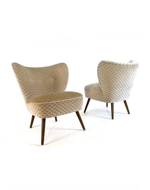 Set Van 2 Vintage Cocktailfauteuils ‘60