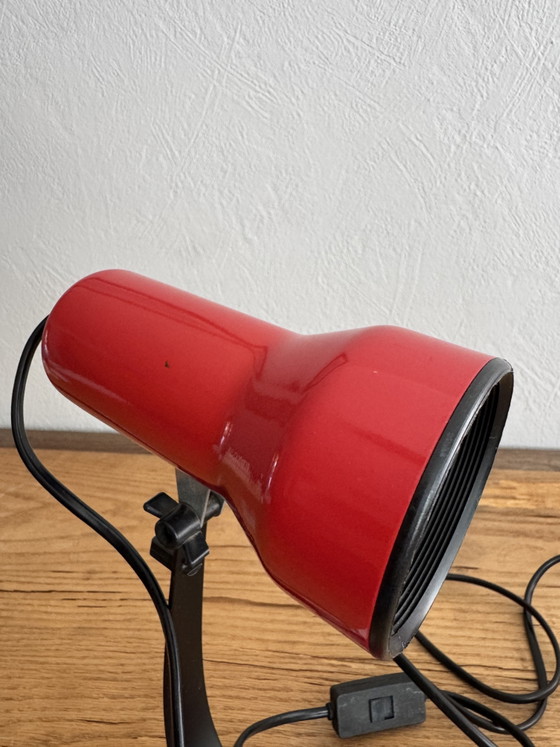Veneta Lumi Vintage Space Age Set Lampade da scrivania Rosso Fuoco – Metal (photo 8 of 13)