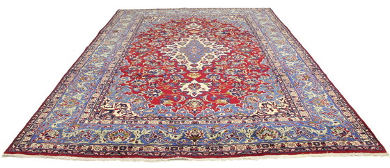 Image 1 of Original Persian carpet Keshan, Kashan Red 377 x 226 cm Top condition Classic Antique