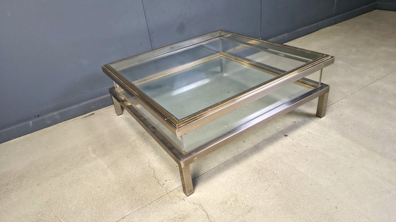 Image 1 of Vintage Sliding Top Coffee , 1970s