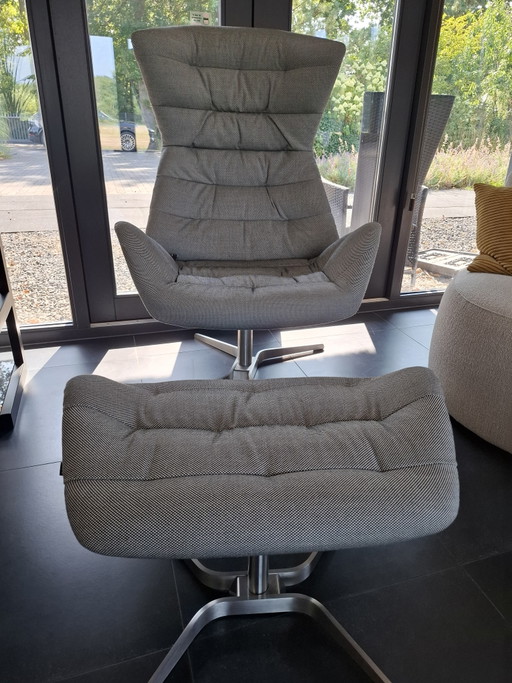 Thonet 808 Sessel mit Hocker