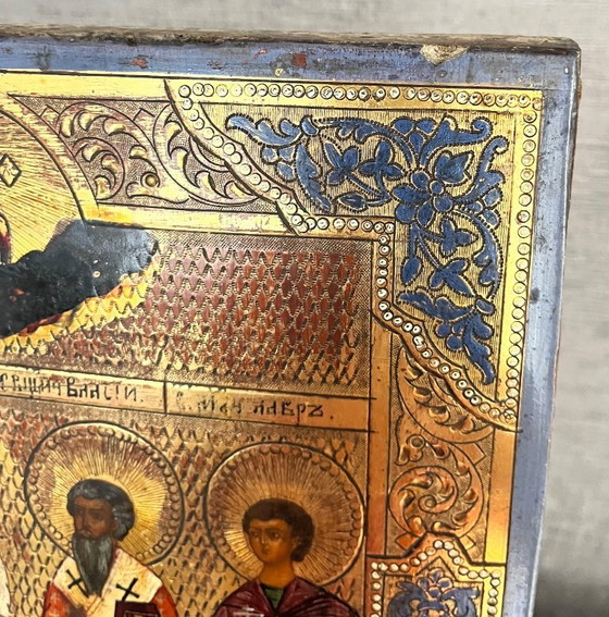 Image 1 of Icono ruso, siglo XIX.