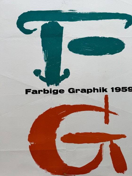 Anonimo, Kestner Gesellschaft Hannover, 1959, Stampato in Germania – Poster, Paper (photo 7 of 11)