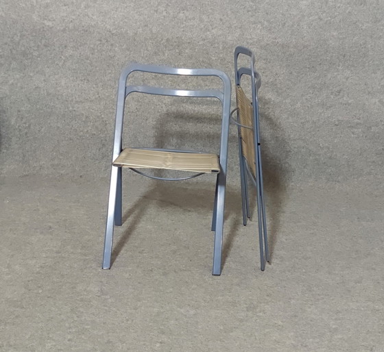 Image 1 of 2× SEDIA A GOCCIA ITALIA SEDIA A GOCCIA MEDIOEVO DESIGN DANESE ANNI '60 VINTAGE RETRO