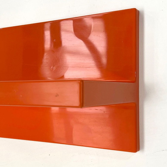Estantería de pared naranja de Marcello Siard para Kartell, década de 1970. – Armarios de pared, Plastic (photo 5 of 7)