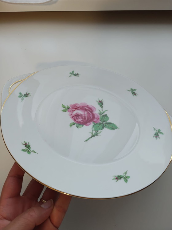 Königlich Tettau handled cake/serving plate in excellent condition, Tableware, Porcelain, Gold (photo 4 of 7)