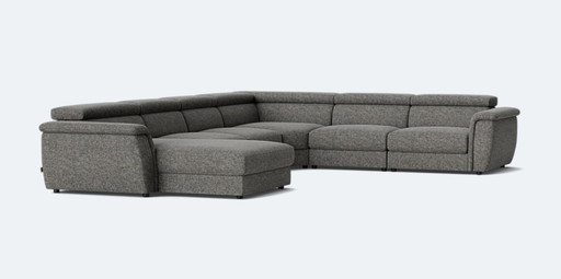 Recor corner sofa with longchair 7-8 seats, as good as new