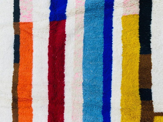 Image 1 of Mehrfarbige Berberteppiche aus Leinen, 250 cm x 200 cm 