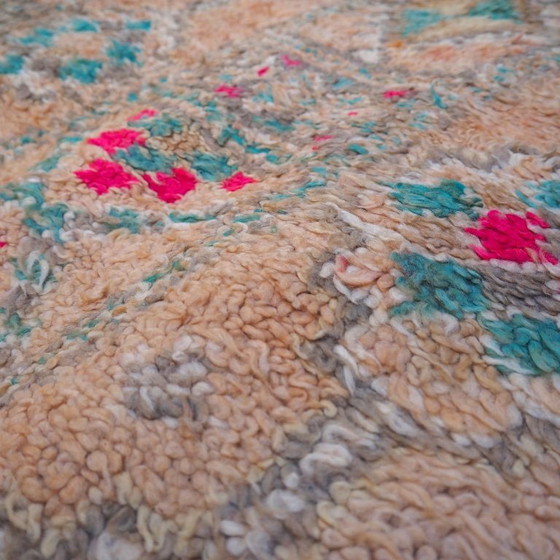 Image 1 of Rare tapis Zamour marocain vintage 'Ximena' | Tapis berbère tissé à la main | 300 × 180cm
