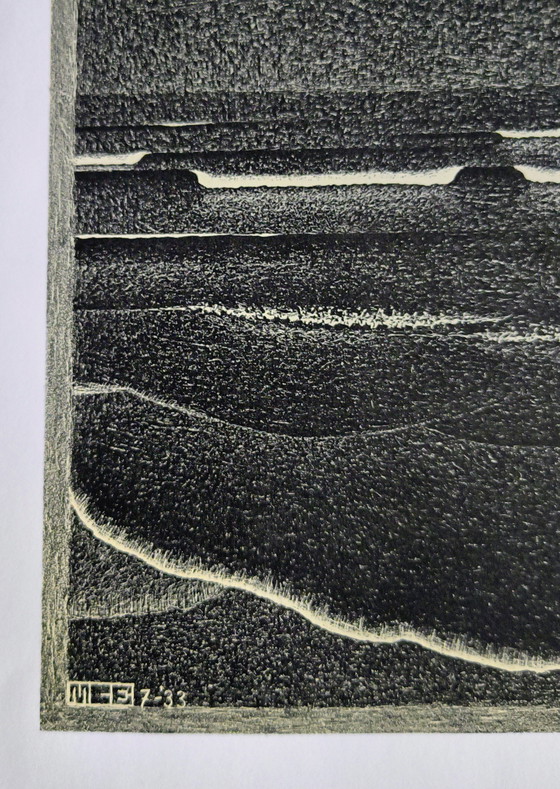 Image 1 of Lithograph by M. C. Escher. 1974