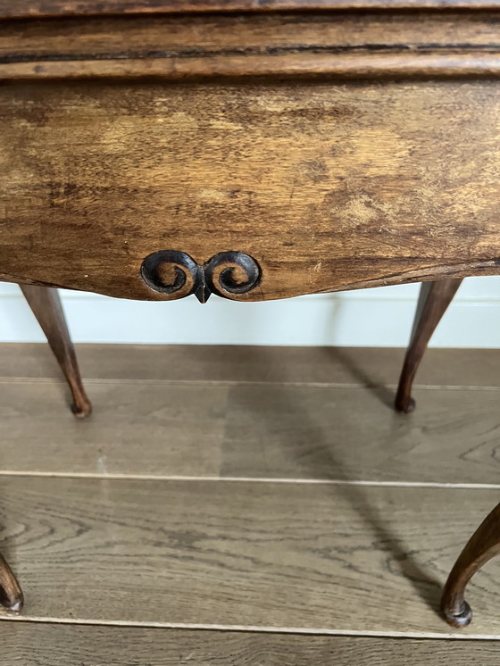 Image 1 of Louis VX-style side table queen