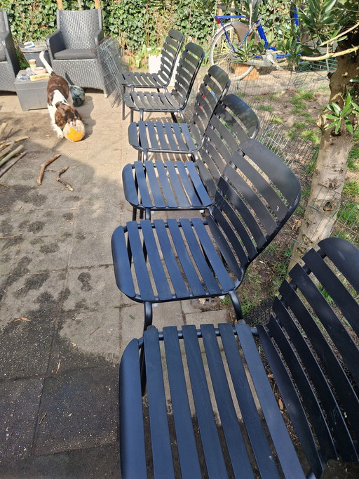 6x Zuiver Vondel Gartenstühle