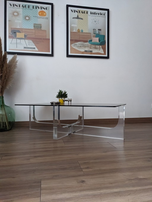 Table basse Space Age Michel Dumas 