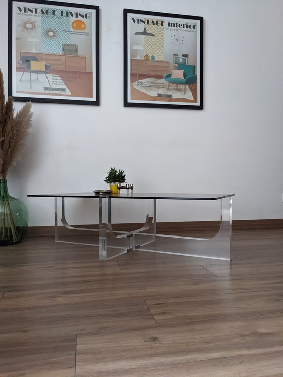 Image 1 of Space Age coffee table Michel Dumas 