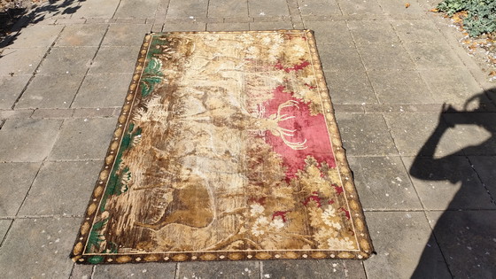 Image 1 of Grande arazzo da parete vintage, decorazione da parete