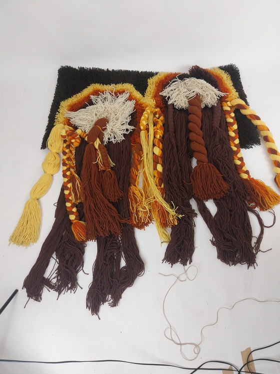 Image 1 of 1 x desso studio design 1970's tapestry. 135 x 150cm