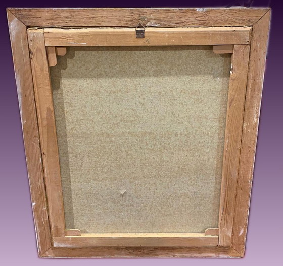 Image 1 of Antique oil painting on canvas, Post-Impressionist, Italy, 1930-1940