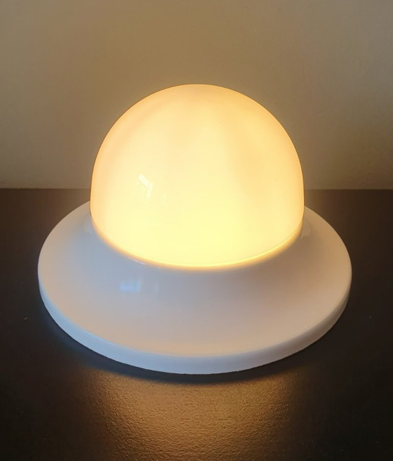 Image 1 of Plafonnier vintage Massive - Design années 80 - Blanc