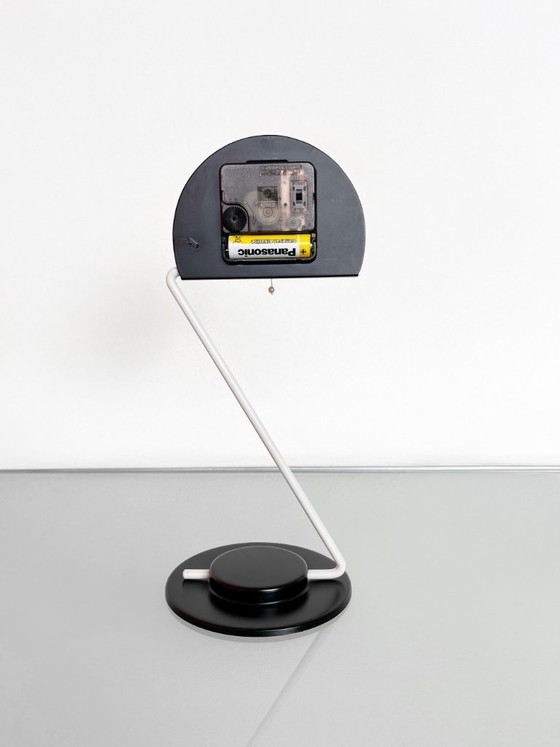 Image 1 of Vintage jaren 80 Nicolai Canetti design tafelklok