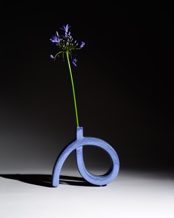 Image 1 of Postmodernes skulpturales Keramikvasen-Duo Roberto Rigon Bertoncello Italien 70er–80er Jahre