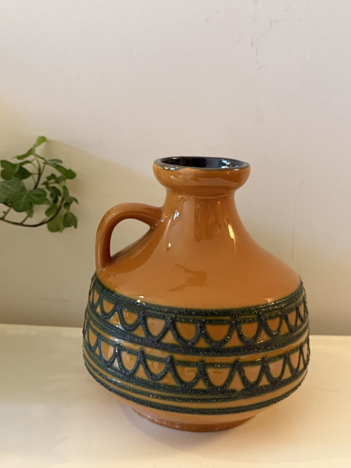 Jarrón de cerámica Strehla