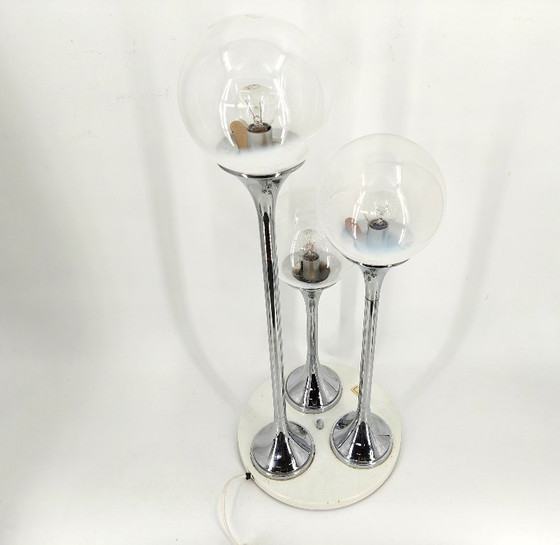 Image 1 of Italienische Tischlampe von Targetti Sankey, 1970er Jahre